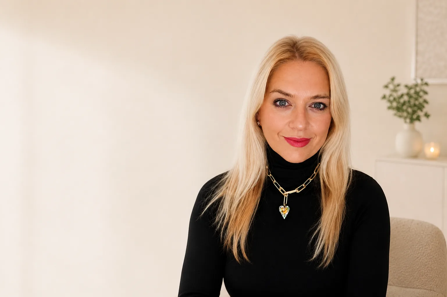 Lea Arnejšek v svetlem prostoru